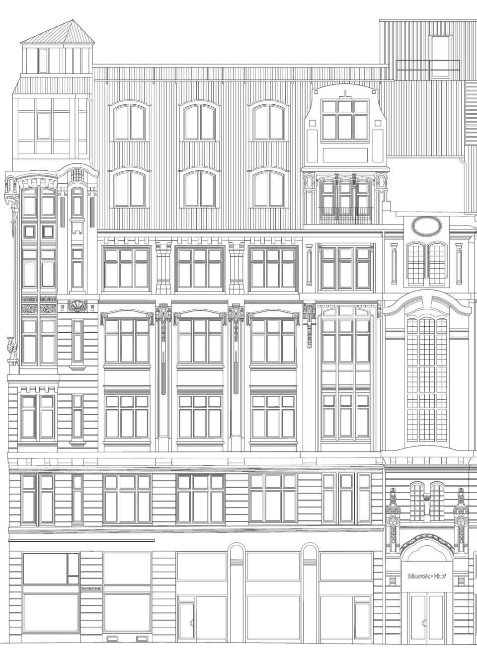 CAD facade Ernst-Merk